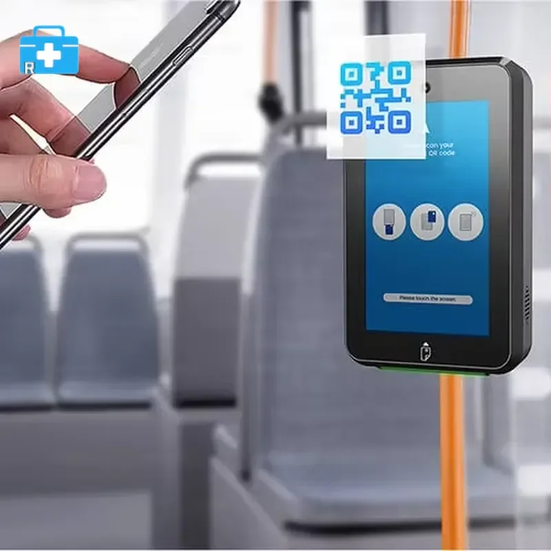 5 Inch Android 14.0 Contactless Payment Terminal, IP65 IK08 MDB Unattended SoftPOS Terminal for Vending Machines