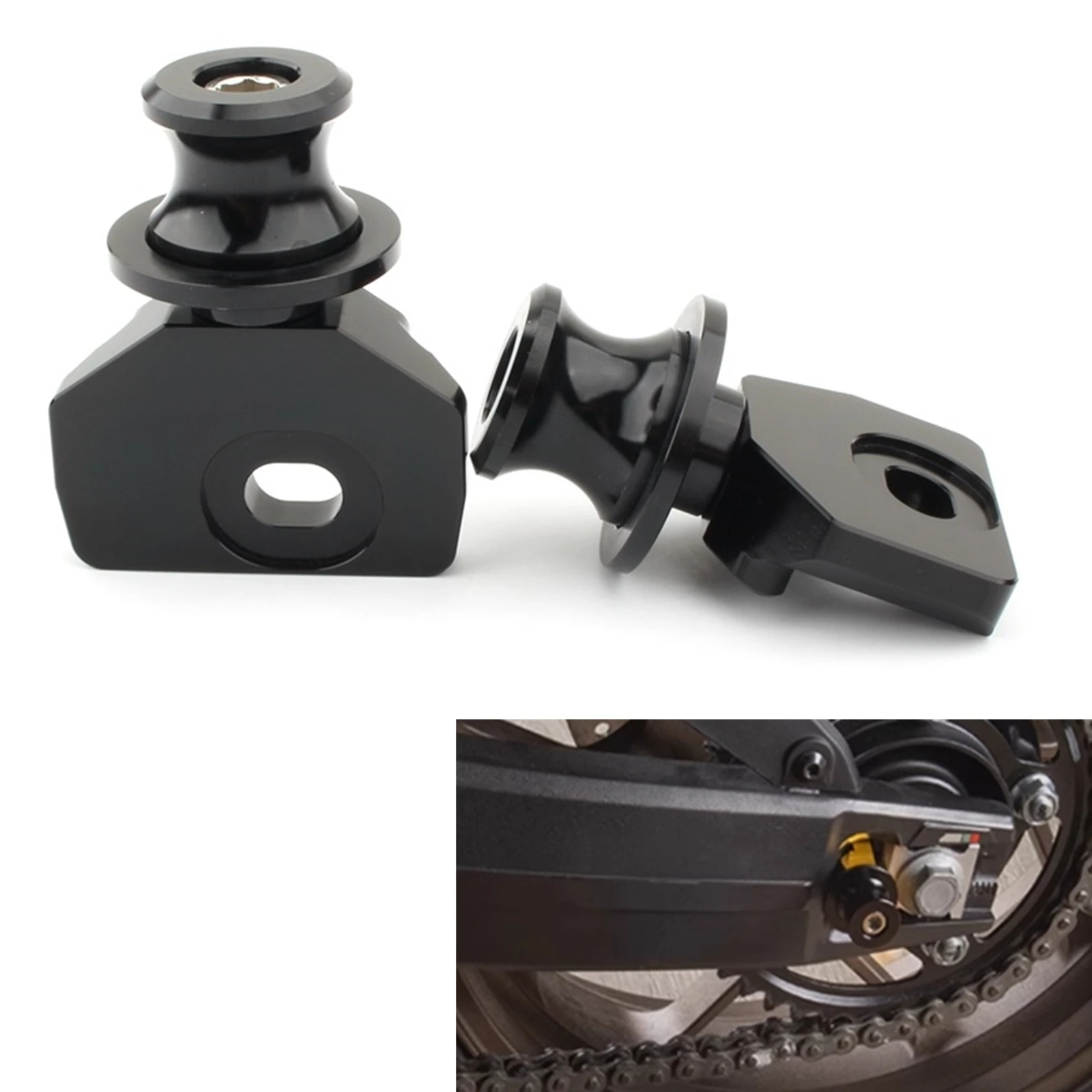 

Motorcycle Rear Wheel Swingarm Sliders For Honda CB650R CBR650R CB650F CBR650F 2014-2021