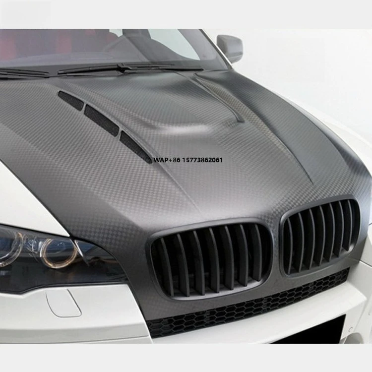 

Carbon Fiber Hood for 07-13 X5 E70 08-13 X6 E71