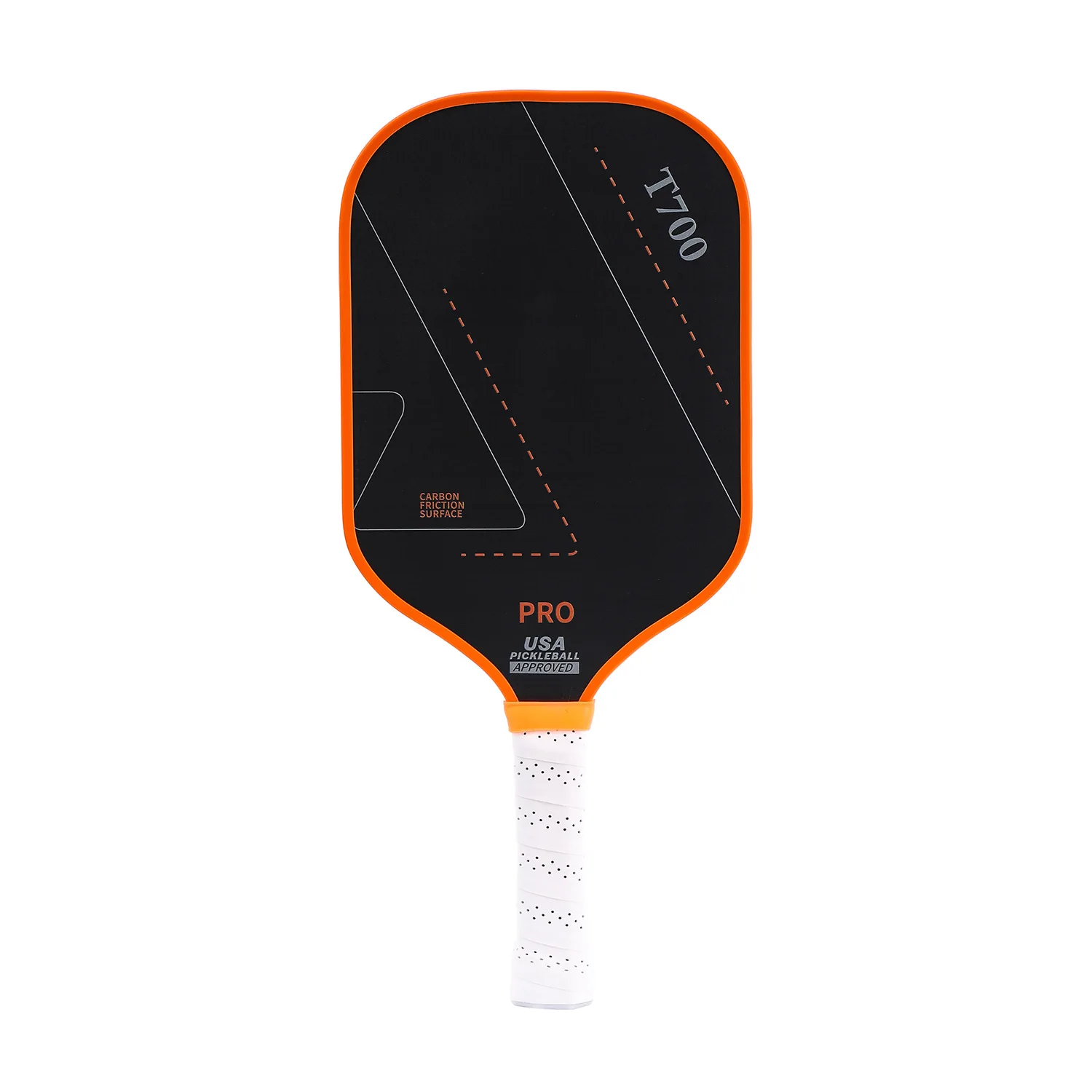 

T700 Pickleball Paddle Carbon Fiber Surface USAPA Approved Carbon Fibre cold Pressed Racket Pickleball Racket