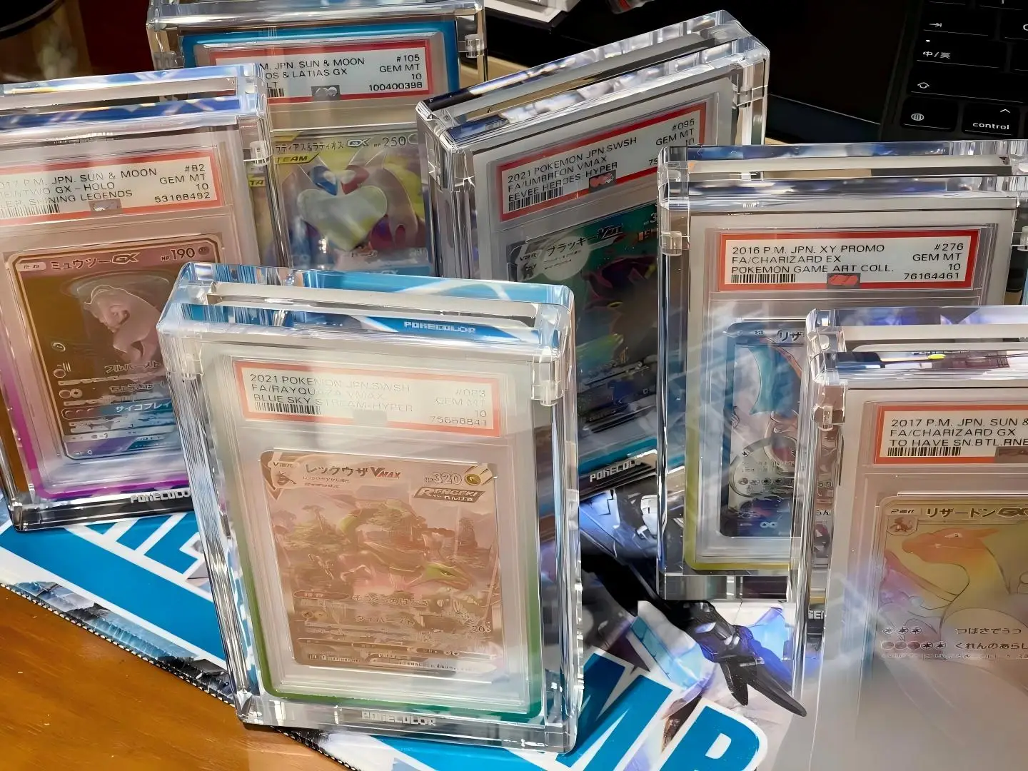 Hochwertige Acryl-Sammelkarten-Schutzhülle Display-Case Kompatibel mit PSA BGS CGC TCG Karten – Detail 6