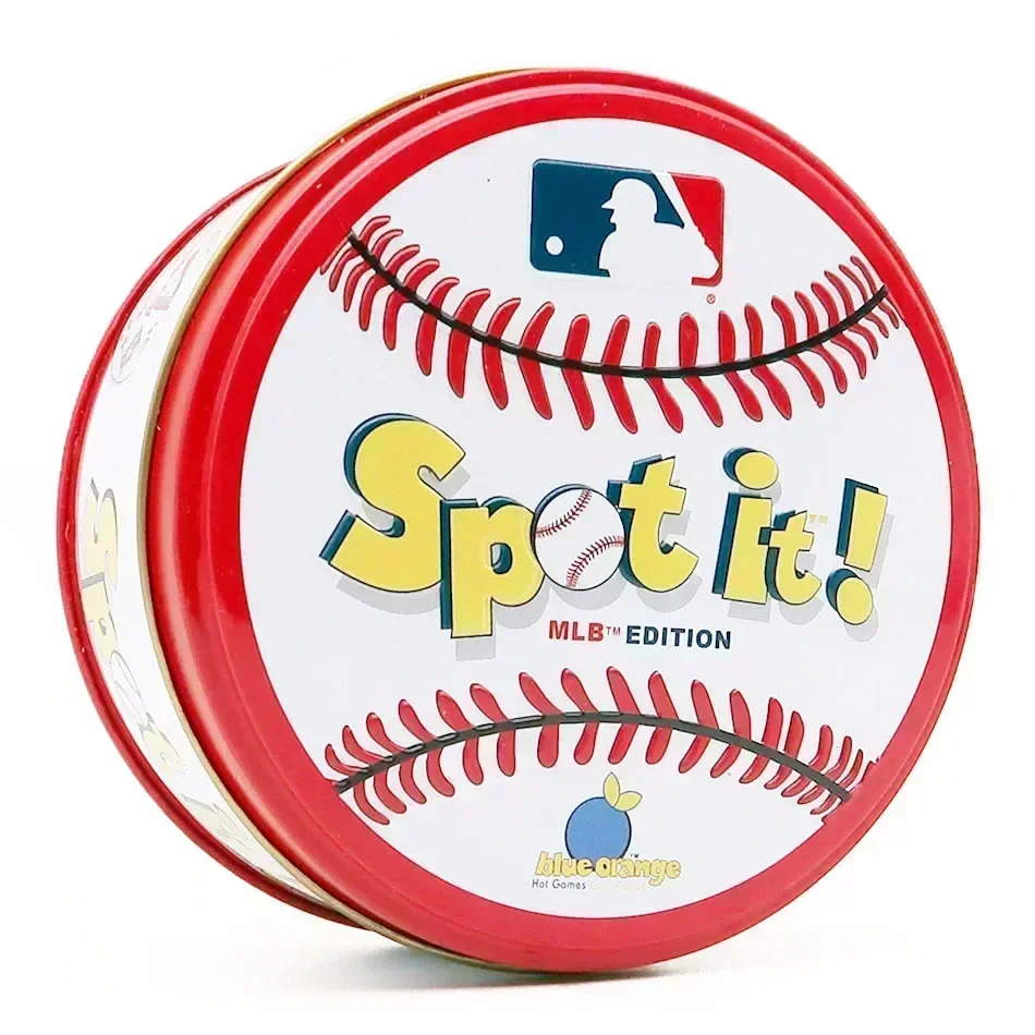 Spot It Mlb 에디션 도블 카드 게임 박스, 도블 카드 게임 파티 게임, 힙한 키즈 보드 게임