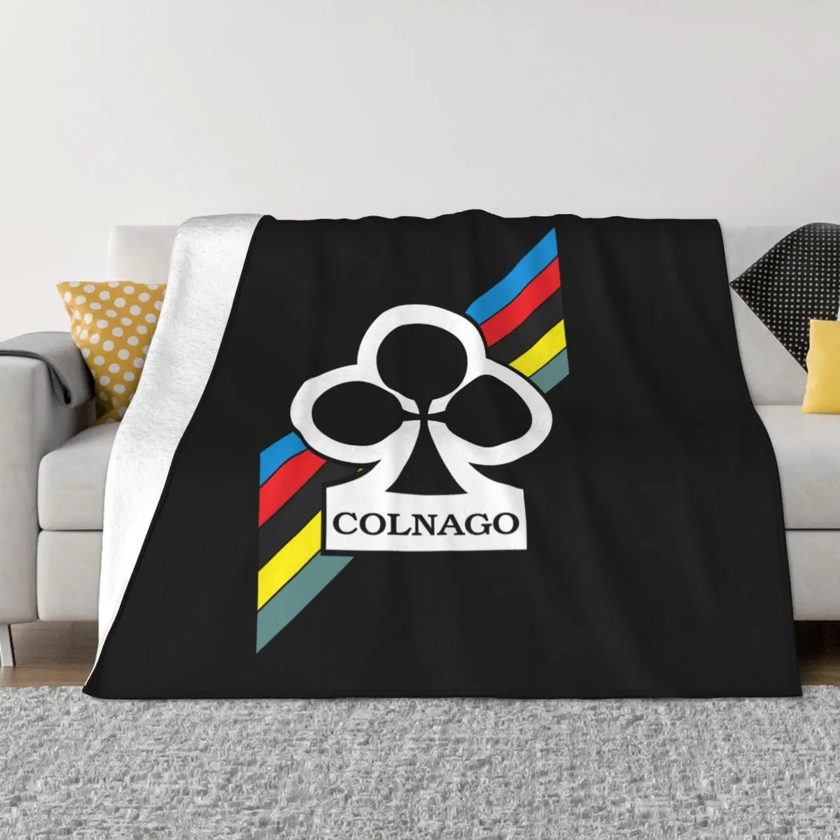 COLNAGO Blankets and Throws Super Soft Thermal Indoor Outdoor Blanket for Living Room Bedroom Office Travel