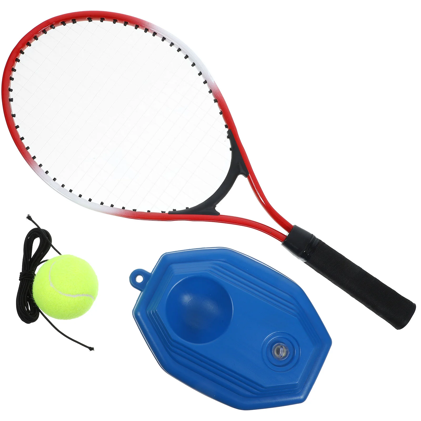 Tennis Trainer Rebound Solo with Racket Ball Self Training Artifact for Children Nylon Accesspries