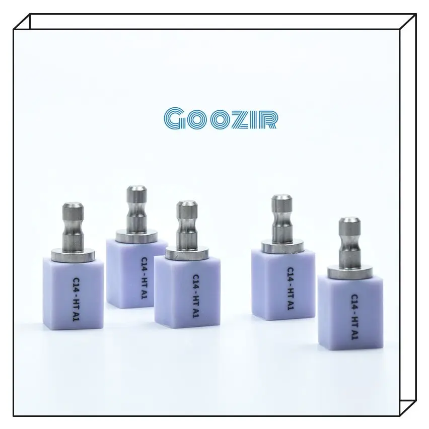 Goozir Dental Lab Cubos De Disilicato De Litio Dental  c14 Disilicato De Litio Adecuado Para La Sistema Dental Cad Cam