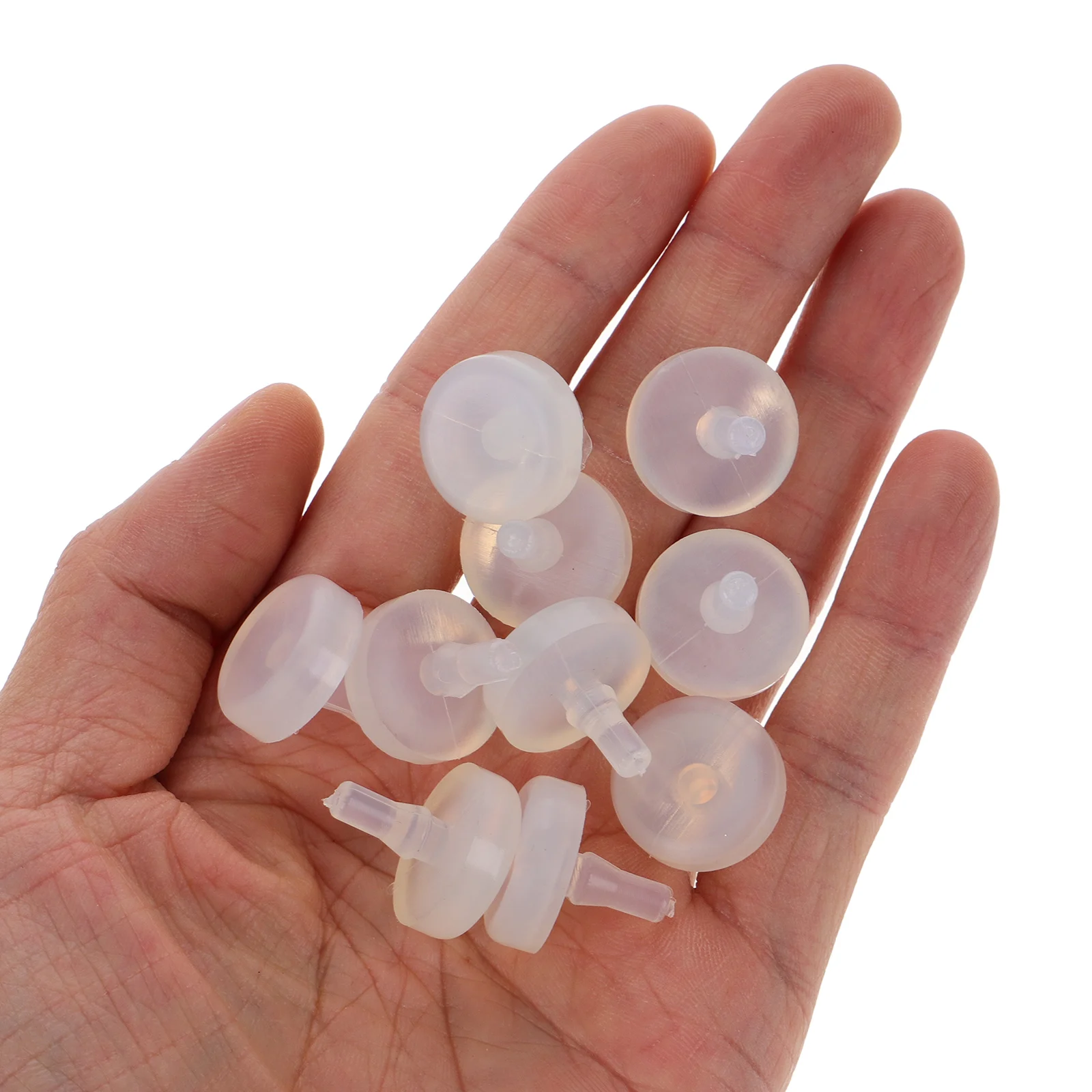 

10Pcs Brake Clutch Pedal Pads Durable Rubber Stopper Practical Useful Automotive Parts Brake Pedal Stop Pad Pedals Accessories