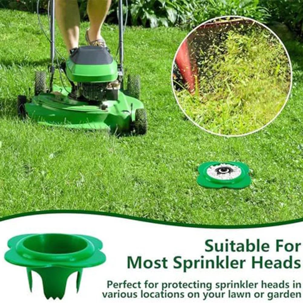 6 sztuk osłon na głowice zraszaczy do trawników, do ochrony głowic zraszaczy w ogrodach, na placach sportowych i trawnikach w podwórzach.