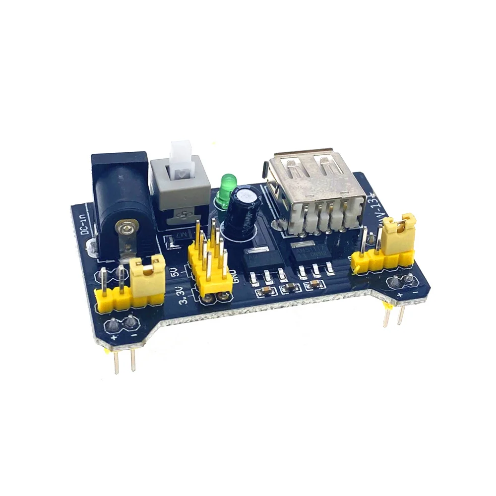 Original 3.3V/5V MB102 Breadboard power module+MB-102 830 points Solderless Prototype Bread board kit +65 Flexible jumper wires