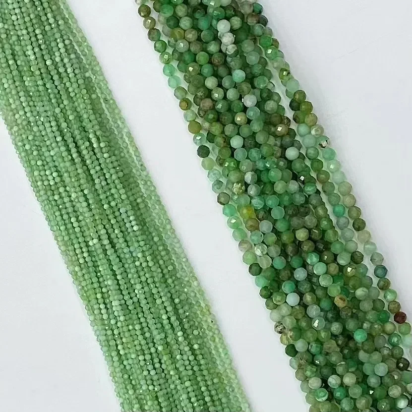 Natural Australian Chrysoprase jade Round Loose Beads Jewelry Making DIY Bracelet Necklace38cm Accessorie Manufacturer Wholesale