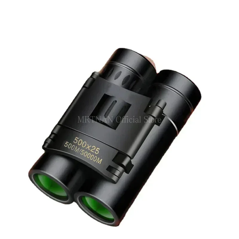 Professionelles 500x25 Teleskop HD Leistungsstarkes Fernglas mit Großer Reichweite Faltbar Nachtsicht bei Schwachlicht Tragbares Monokular oder für Camping