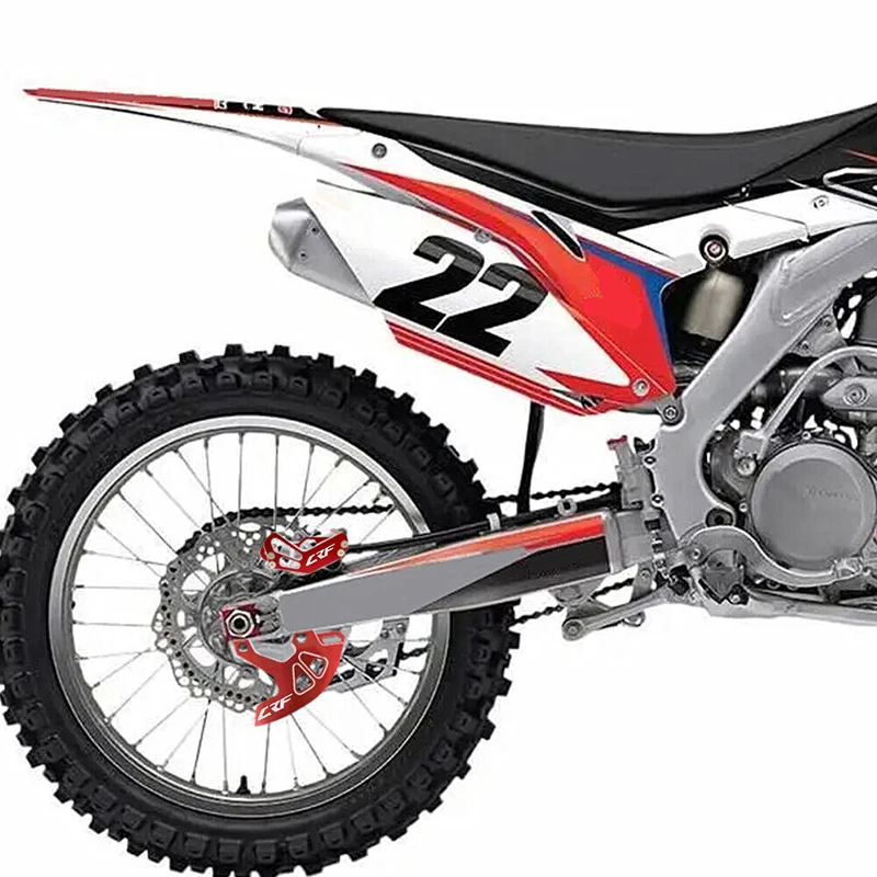 Motorcycle Accessorie CNC Rear Brake Disc Guard Caliper Cover For HONDA CRF 250R 250X 450R 450X 450RX