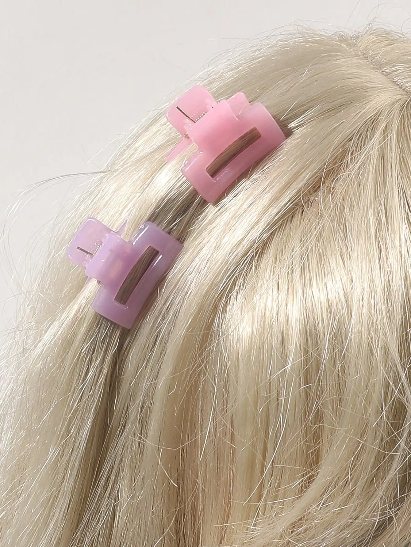 10 Stück Sommer-Macaron-Haarspangen für Frauen und Mädchen, 2,5 cm Rechteckige Haarklammern für Dünnes und Dickes Haar – Detail 21