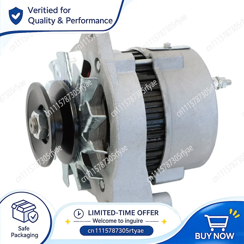 JF11 JF11A Copper Alternator 14V 28V Generator for Agricultural Tricycle Tractor Forklift Loader Charging System