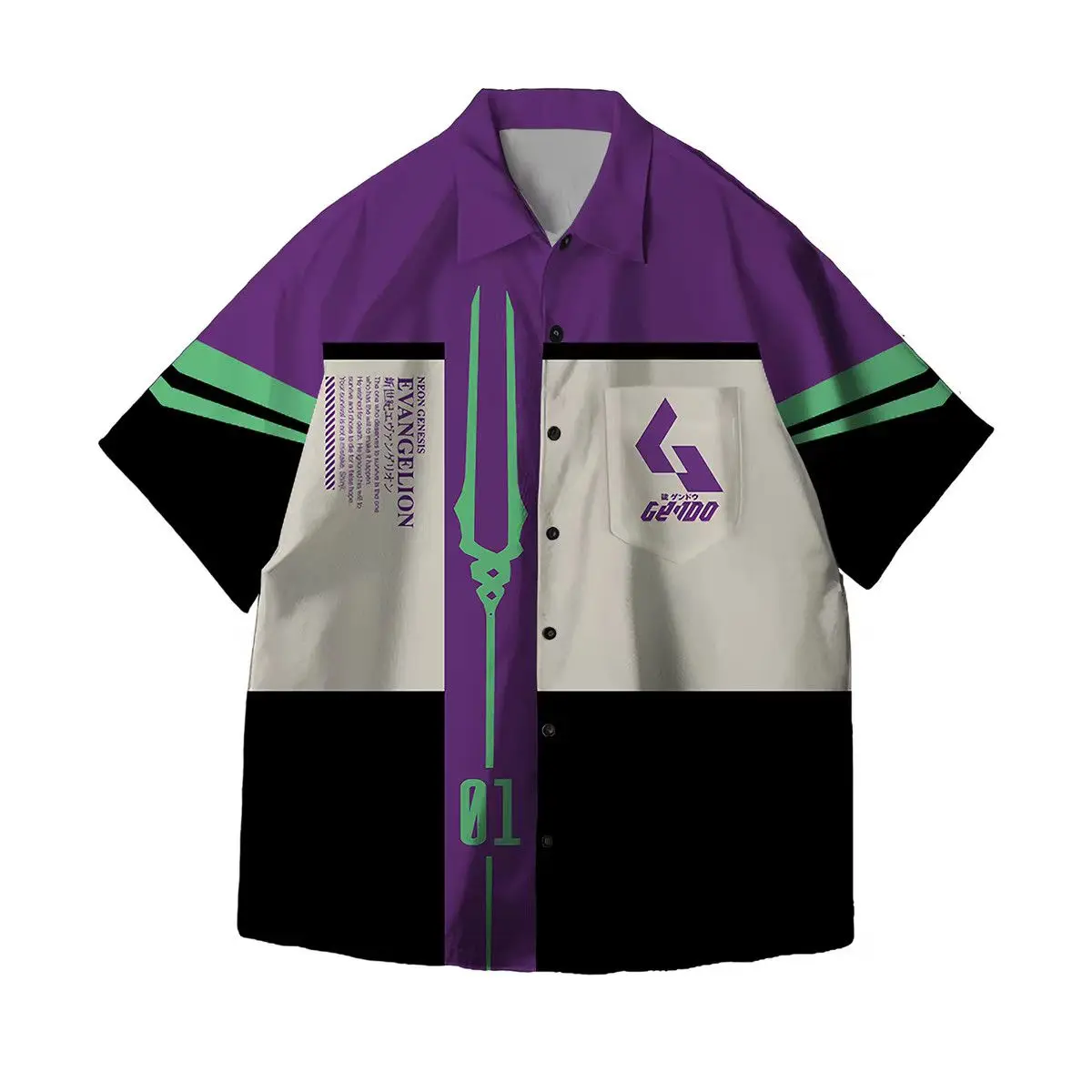 

Evangelion Jacket Anime Cartoon EVA Print Casual Coat Hoodie Sweatshirt for Men Women Teens Boys Fans Cosplay Gift Wholesale