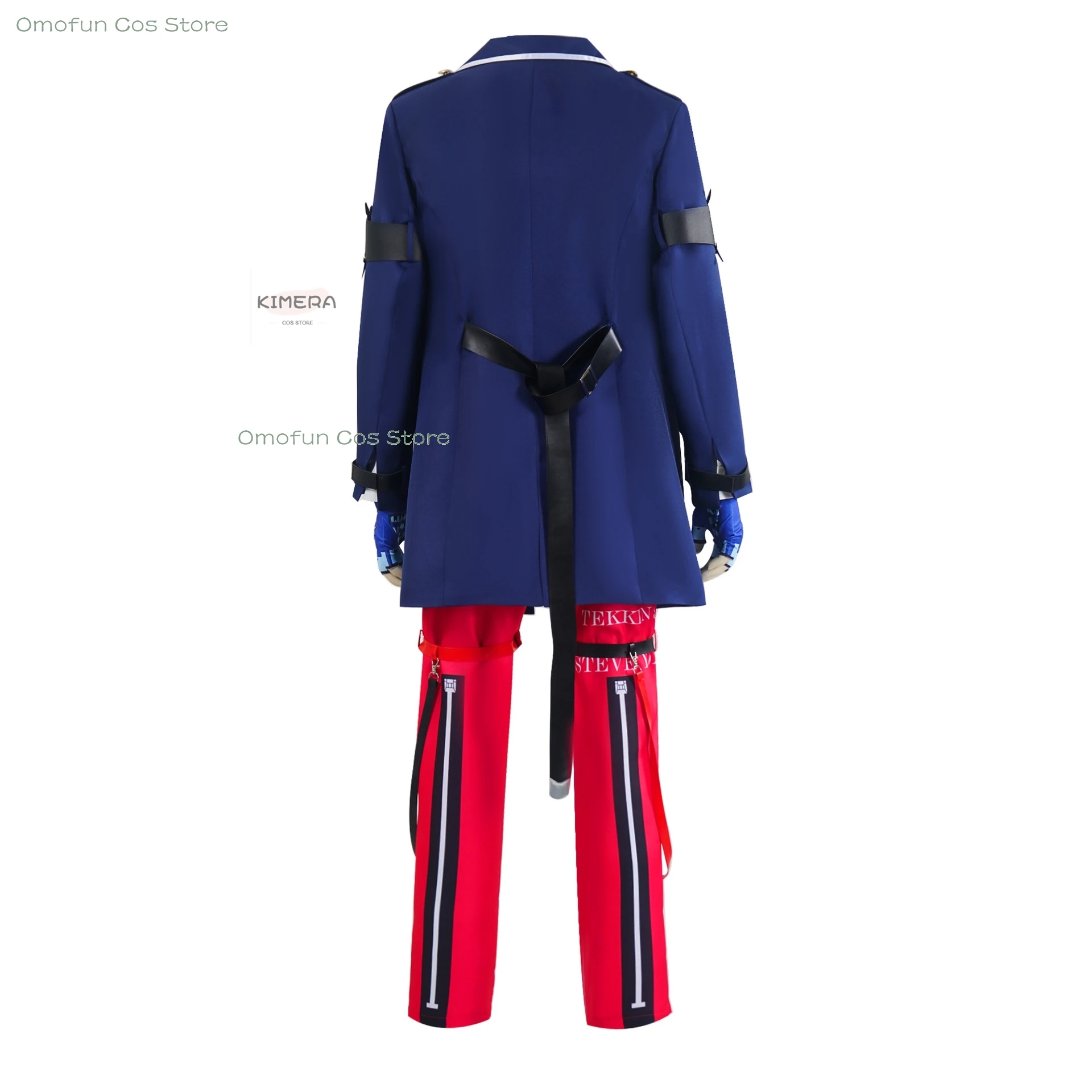Tekken8 Steve Fox คอสเพลย์แฟนซีชุดวิกผมนักมวยฮาโลวีนแจ็คเก็ตเครื่องแบบฮาโลวีน NT01 Carnival อะนิเมะเกม Mens