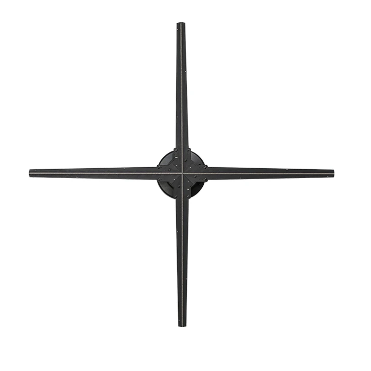Promotionele 100 cm RohS Fans Big Hologram Display Reclameruitrusting