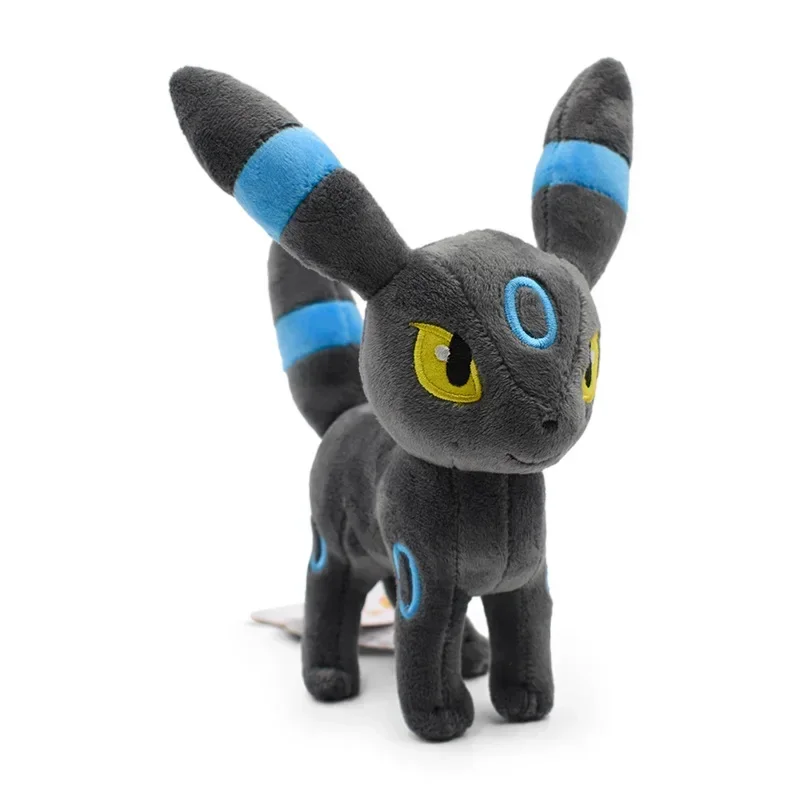 10 шт./лот, набор плюшевых игрушек Pokemon, 20 см (8 дюймов), блестящий Sylveon Vaporeon Espeon, стоячие мягкие куклы, подарок для детей, друзей