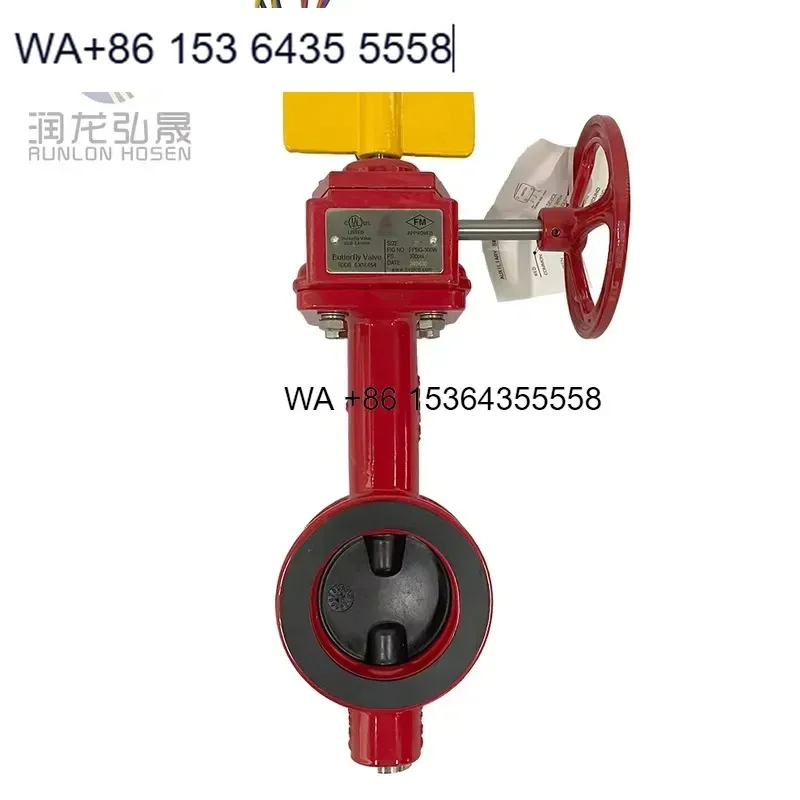 Wmwmnu High Performance Fire Protection FM Certified Industrial Butterfly Valve BFV-300 with FMC Disc