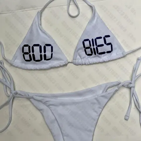 Retro Y2k Style Printing Women Sexy Bikini Punk Cute girls Print Personality Women Sexy Bikini Street Punk Emo Swimwear 2000s