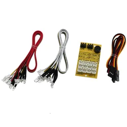 Juego de sistema de luz para coche teledirigido, piezas de actualización, accesorios, MN, D90, MN98, MN99S, MN86, MN86S, MN78, MN128, WPL, C14, C24, C34, B14, B24