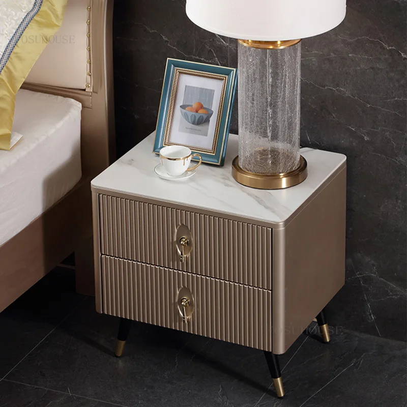 

Modern Minimalist Apartment Drawer Nightstands Light Household Storage Cabinets Library Bedside Locker Home Furniture LQQ64YH