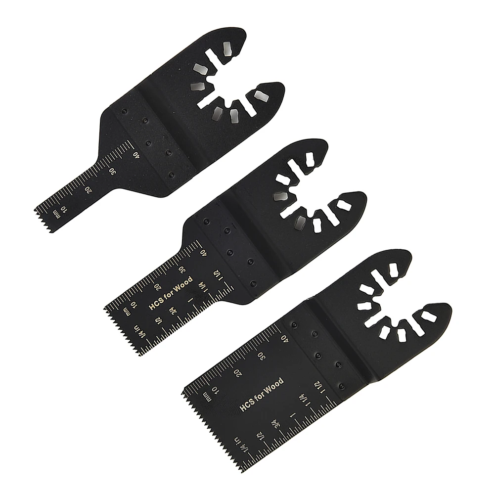 Oscillating Saw Blades High Carbon Steel Multi Tools Multi-function 3pcs For Metal For Renovator Plastic Power Tools Wood