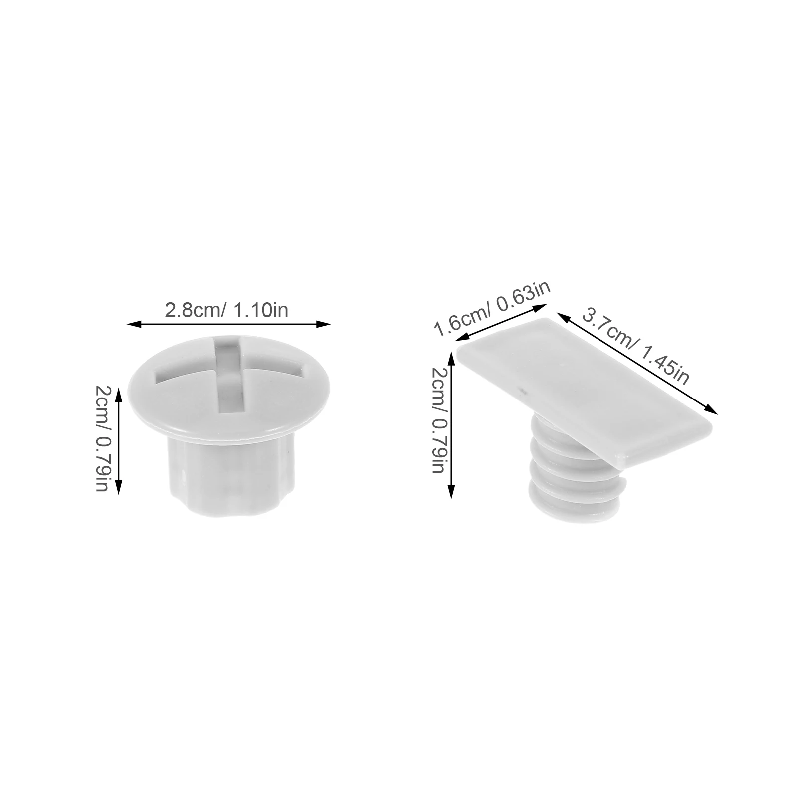 1 Set Slide Screw Caps Plastic Replacement Kids Slide Accessory Durable Weather-Resistant Child Playground Fixing Cap Outdoor