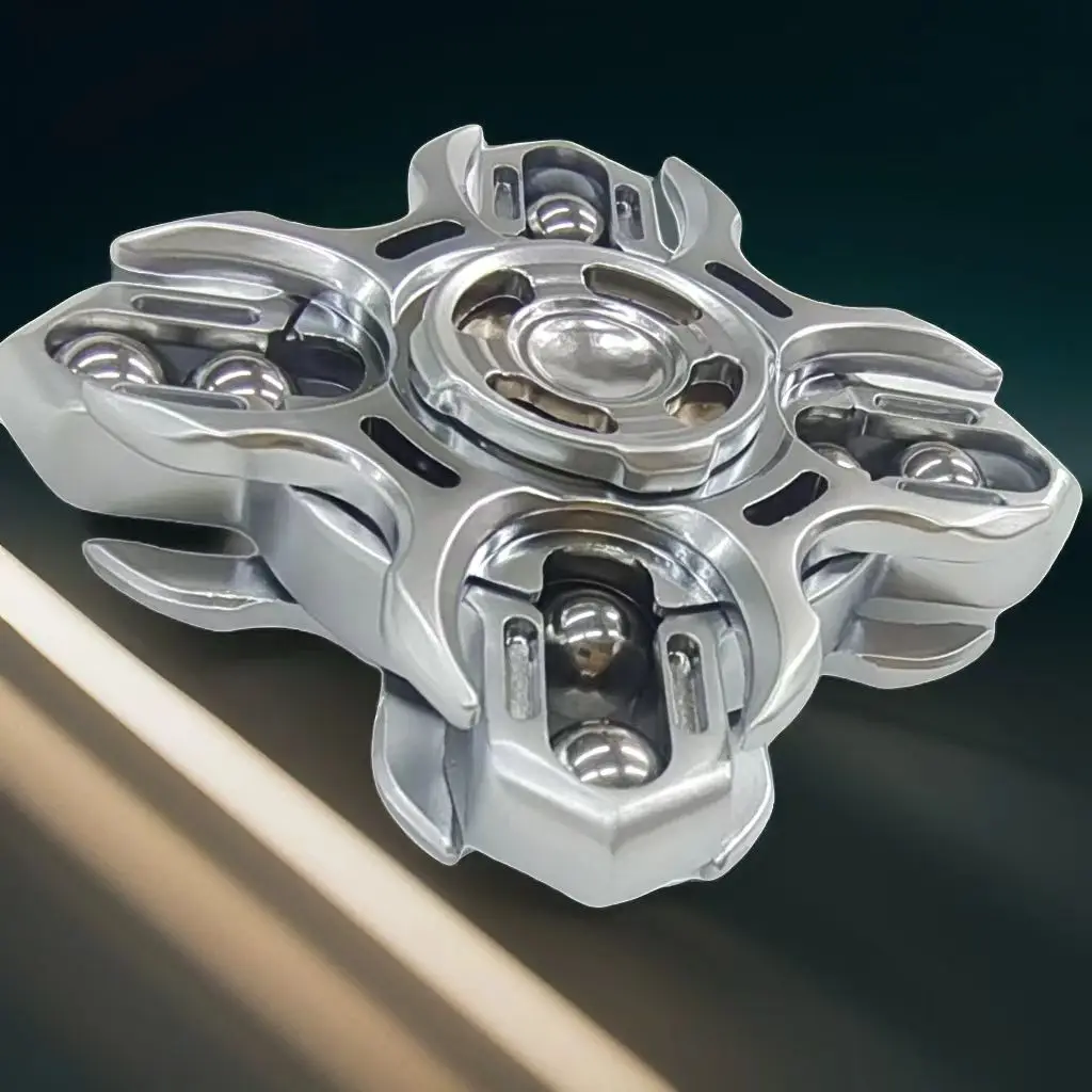 لعبة مكتب جيروسكوب بأطراف الأصابع المرتبطة بالشوكة، هدية مميزة لتخفيف الضغط للأطفال، تخفيف الضغط للبالغين