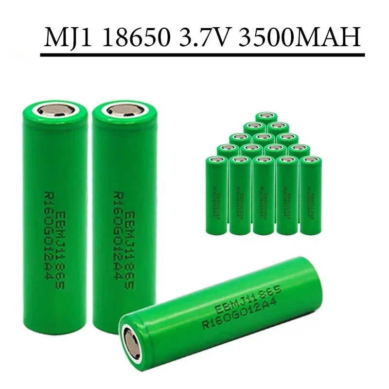 18650 rechargeable battery MJ1 3.7V 3500Mah 25A  for computer clocks, video games, digital cameras Free shipping