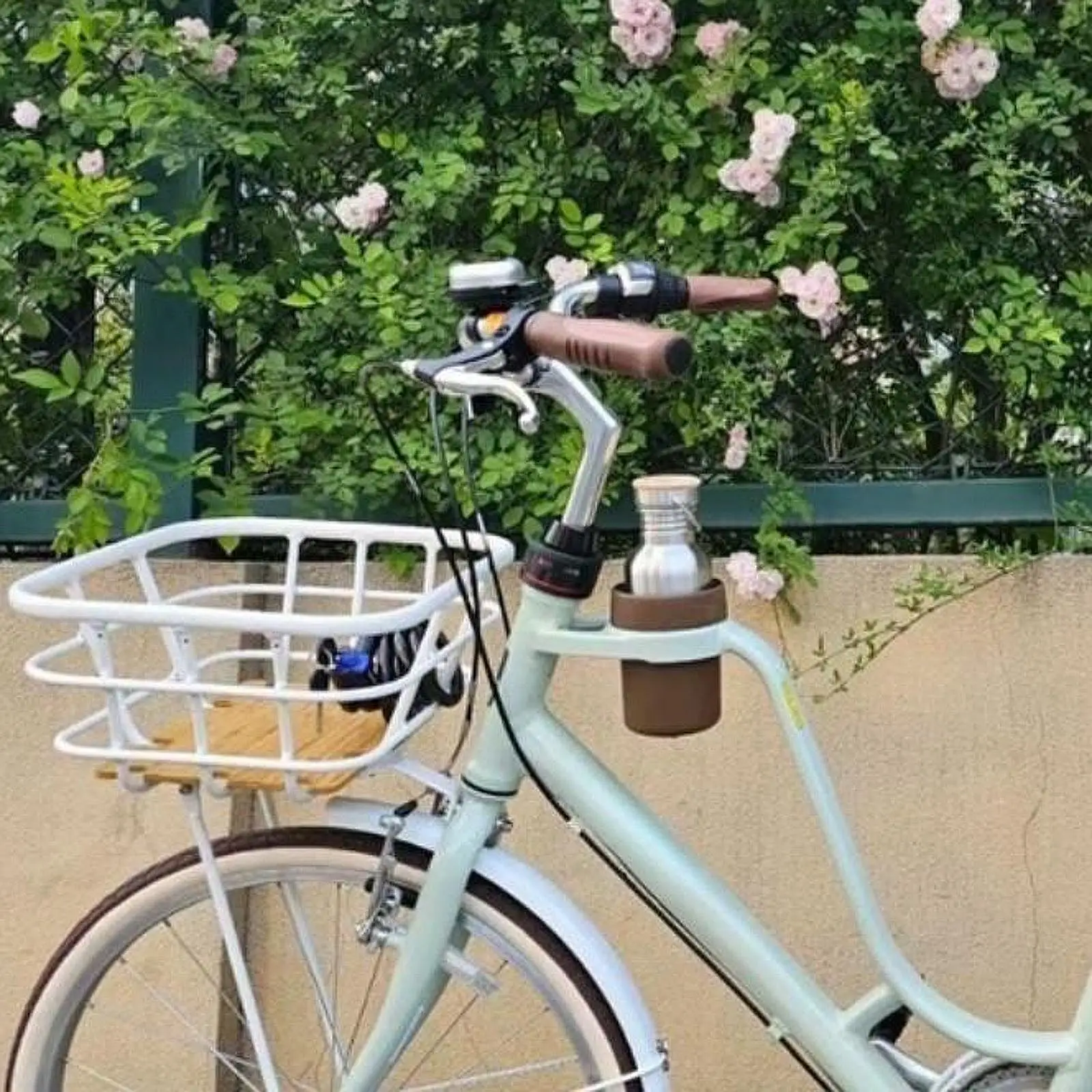 

Bike Front Basket Bicycle Cargo Rack Trendy Decoration Cycling Rack Basket Bicycle Basket for Street Riding Outdoor Backyard