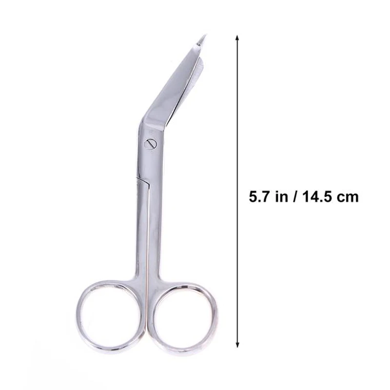 스테인레스 스틸 붕대 가위, 가정용 의료용 간호 가위, 14cm