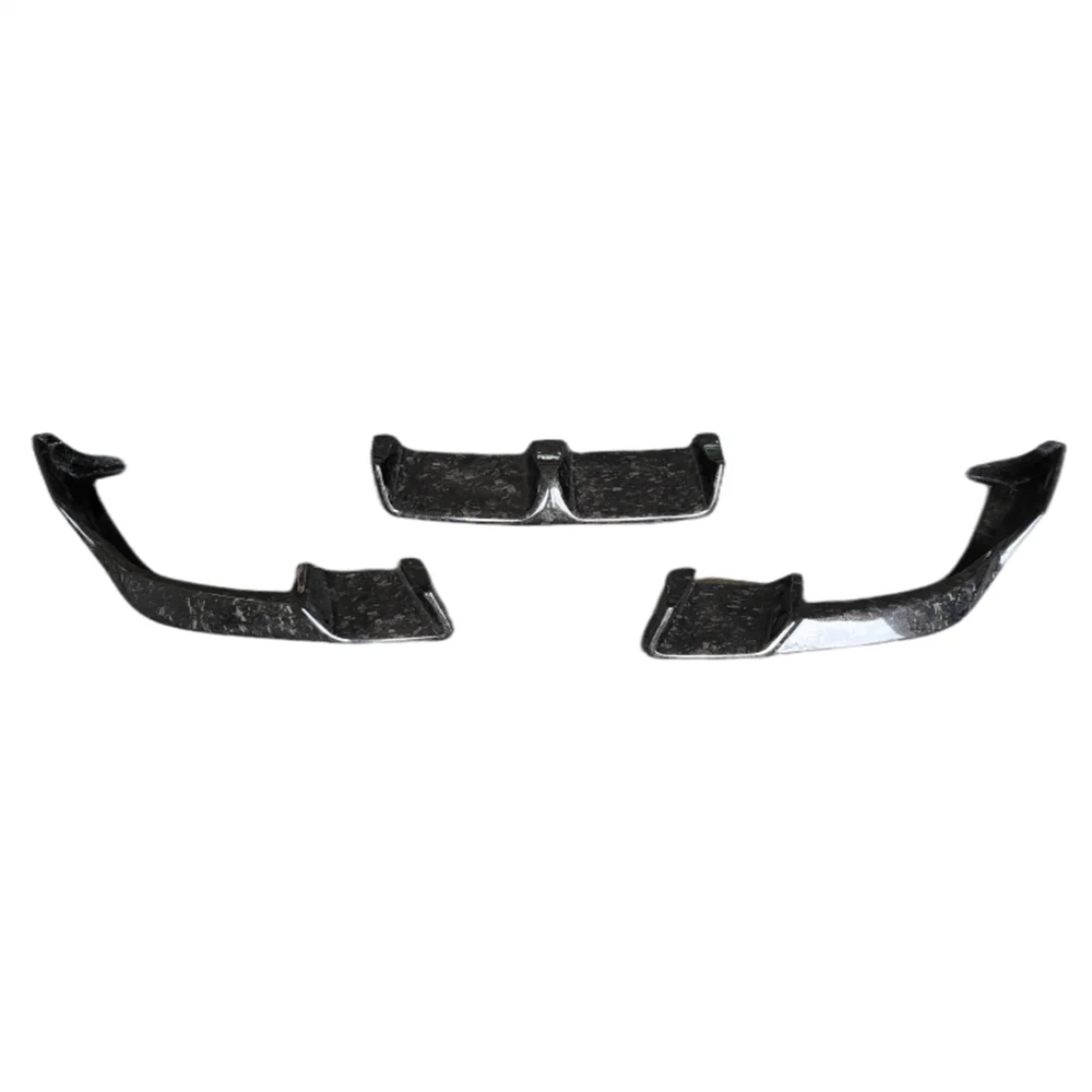 

F96 Front Lip Genuine Carbon Fiber Forging Pattern for BMW X6M F96 Body Kit Front Bumper Lip Splitter LD Style F96 Front Mouth