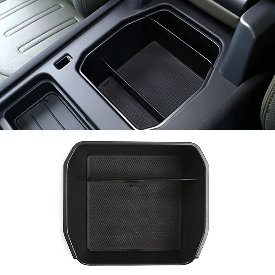 

1Pc Car Cup Water Holder Armrest Storage Box Organizer For Land Rover Range Rover Sport Evoque Vogue Discovery 4 5 Sport