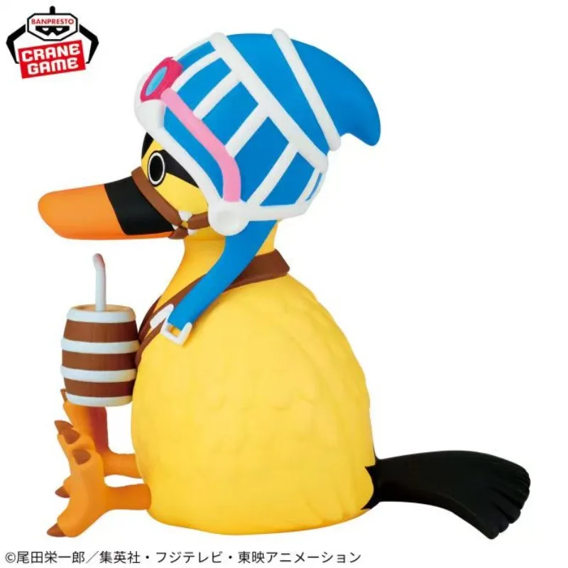 Bandai Original SOFVIMATES One Piece Karoo Anime figura colección adornos figura juguetes Kawaii muñeca regalo 13Cm