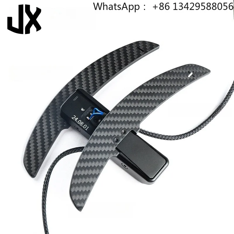 Carbon Fiber Shift Paddles for Mercedes-Benz a B C G E Class CLA CLS GLC Dragonfly Steering Wheel Magnetic Shift Paddles