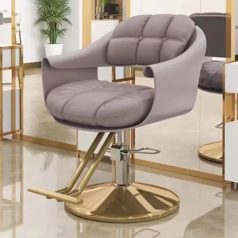 Lounge Stool Furniture Hairdresser Mirror Salon Round Chair Beauty Dressing Table Luxury Barber Hairstylist Silla Barbero Gaming