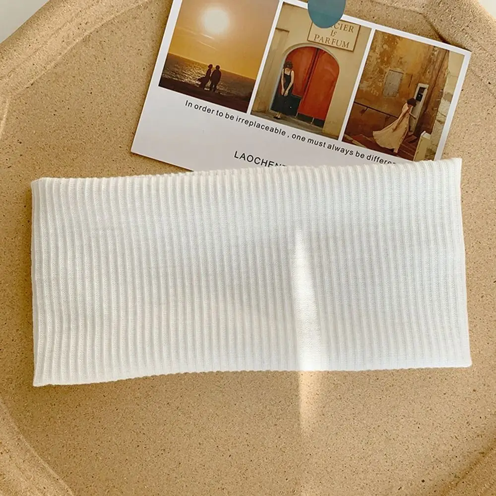 

Hair Hoop Sweatband Sports Running Hair Wrap Brace Female Hairbands Knitted Headband Elastic Hair Bands Korean Style Headwear