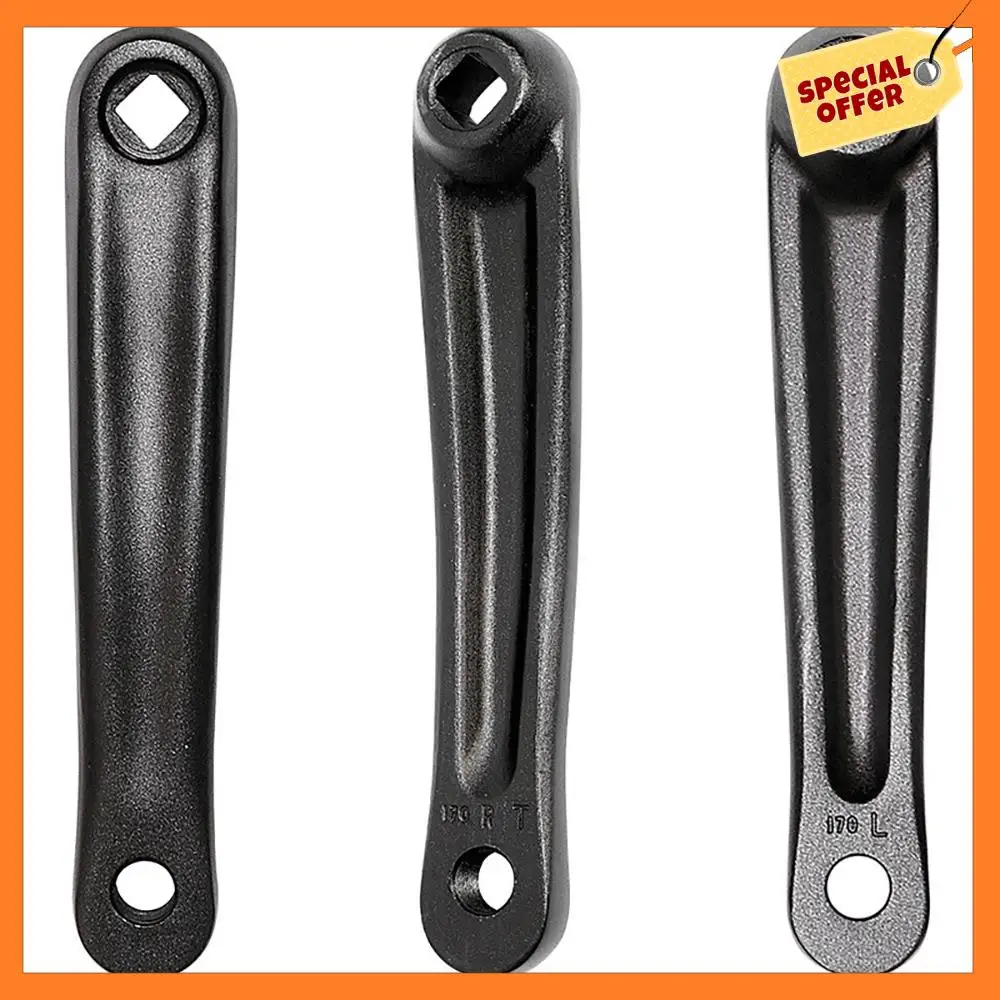 

AD08-Bicycle Crank Arm(One Pair/Left/Right) Bicycle Replacement Hand Crank Arm For Bike Replacement Accessory