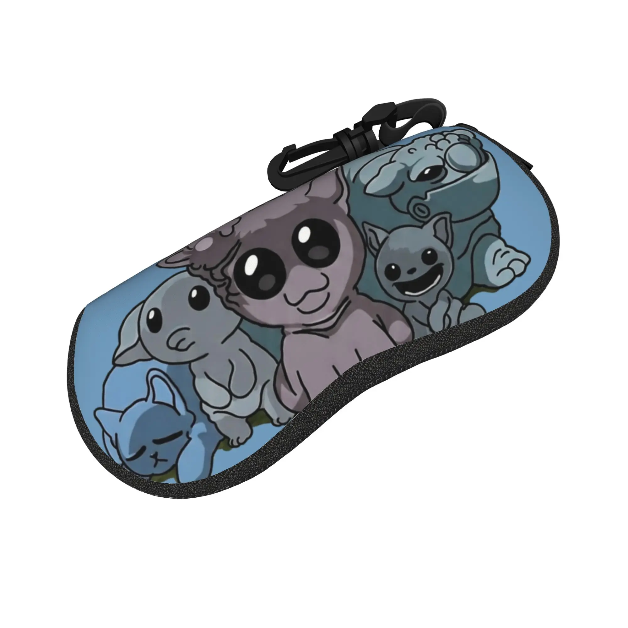 Mewgenics Science and Mutated Cats Glasses Case Men Women Portable Box  Glasses Box Sunglasses Box
