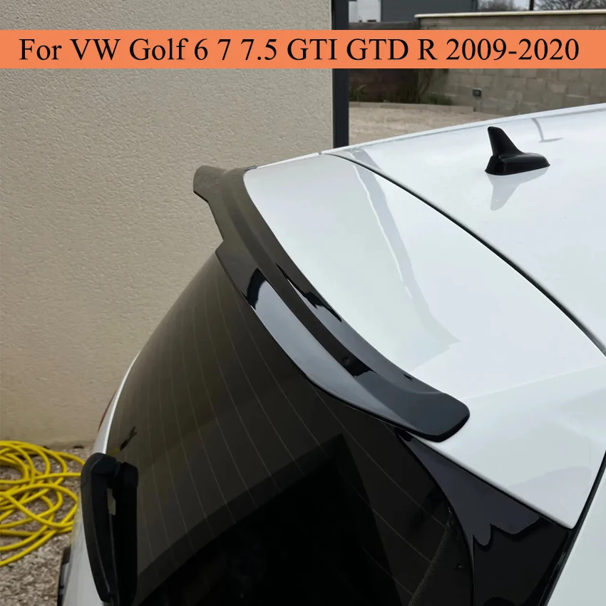 Car Rear Roof Spoiler Car Tail Wing Decoration Body Kits For Volkswagen VW Golf 6 7 7.5 VI VII MK6 7 7.5 GTI GTD R 2009-2020