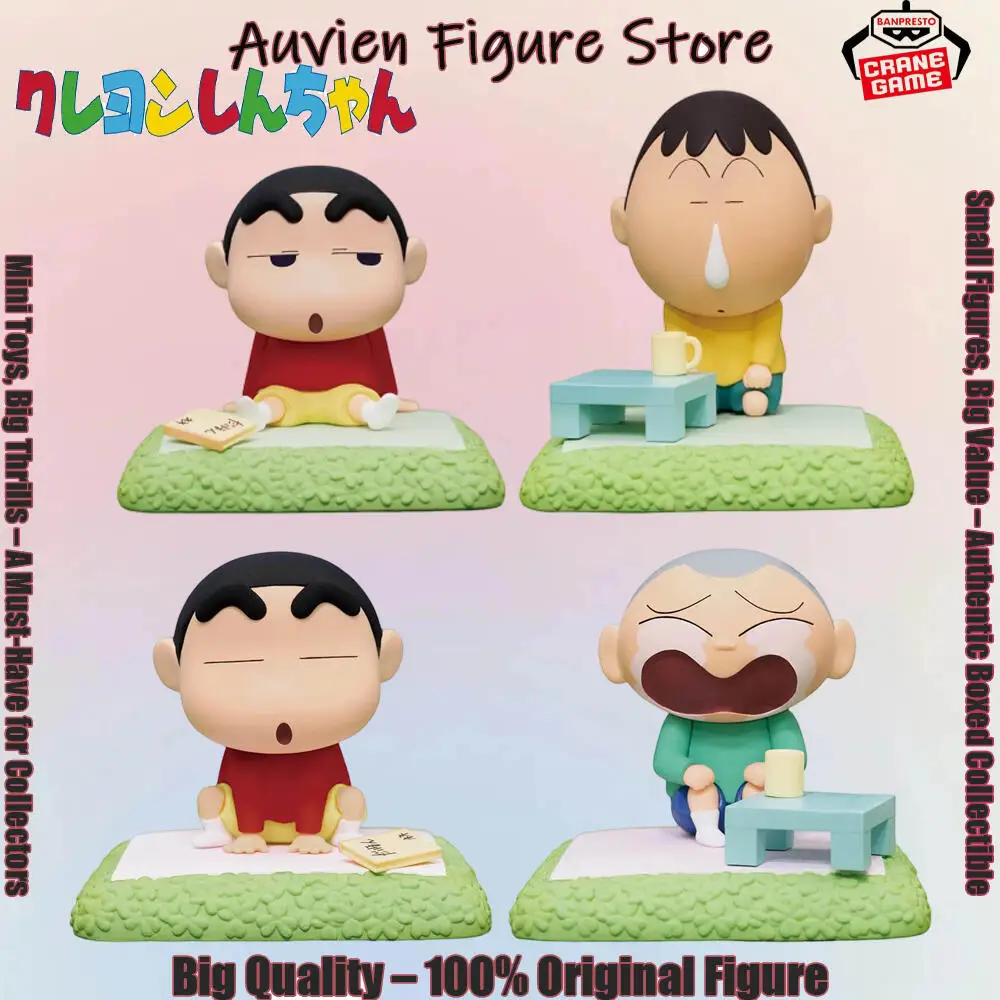 Officially Licensed Banpresto Shin Masao Shin Bo Chan Figure Anime Crayon Shin Chan Crossroad Character Model