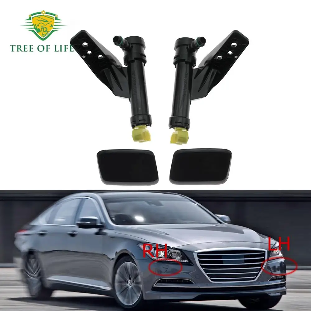 

For Hyundai GENESIS 2014 2015 2016 Front Bumper Headlight Headlamp Wahser Sparyer Nozzle Pump Cylinder 98681-B1000 98672-B1000