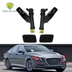For Hyundai GENESIS 2014 2015 2016 Front Bumper Headlight Headlamp Wahser Sparyer Nozzle Pump Cylinder 98681-B1000 98672-B1000