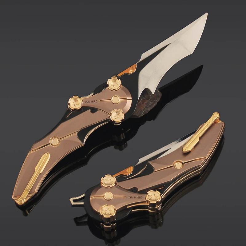 22 سنتيمتر/8.66in دلتا العمل الطرفية شفرة الرحمة كاتانا التدريب في الهواء الطلق سكين لعبة نماذج الأسلحة المعدنية المشاجرة السيف لعبة الهدايا #4