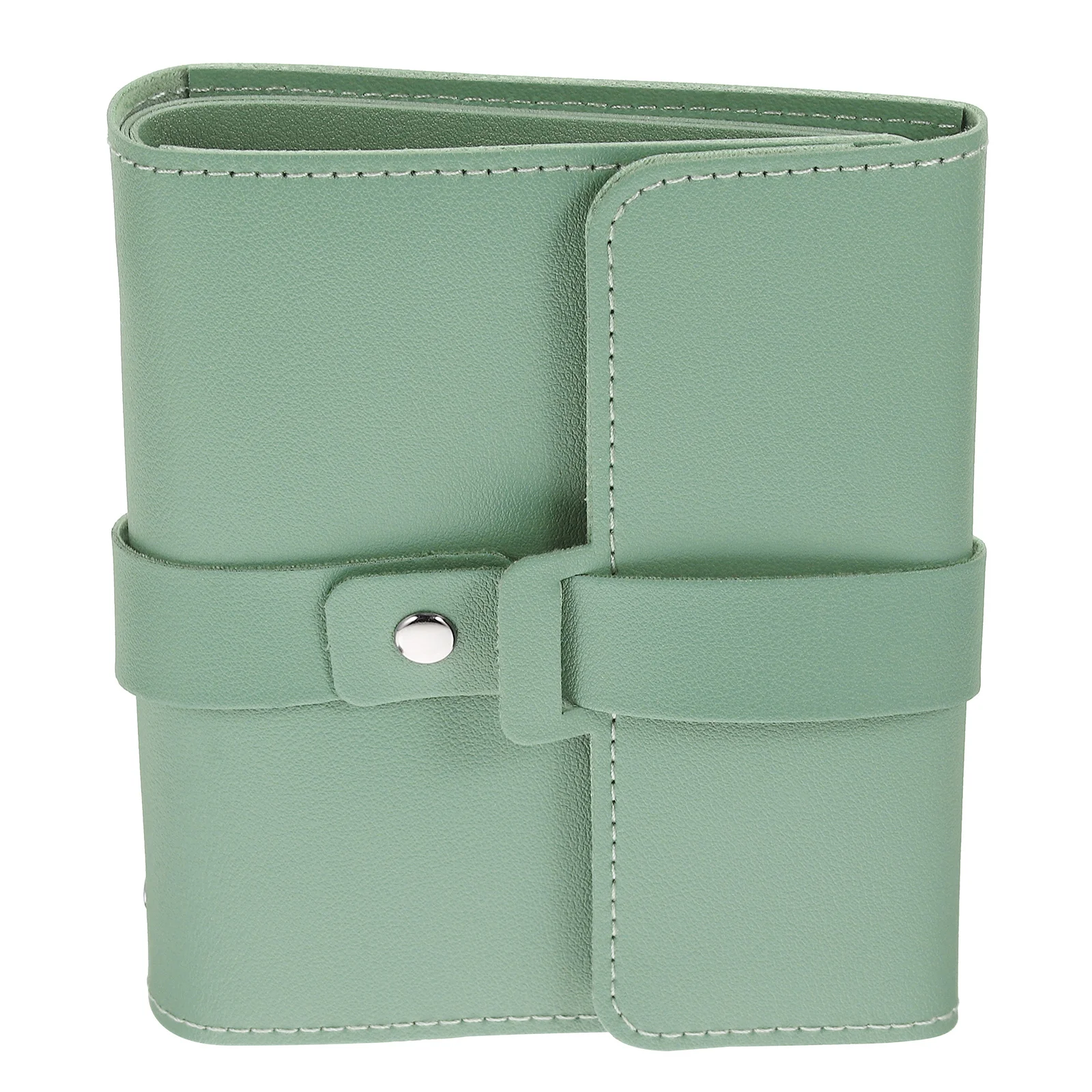 

PU Travel Jewelry Organizer Small Foldable Earring Storage Bag Portable Jewelry Holder Storage Pouch for Business Travel