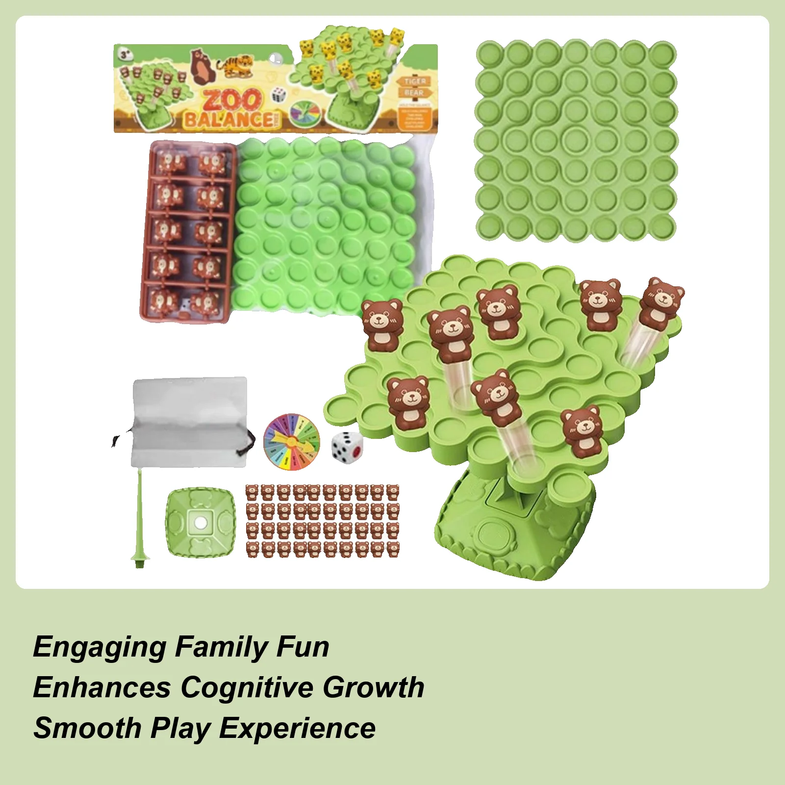 

Balance Games For Adults Cartoon Tree Tabletop Puzzle Balance Game Toys For Kids Adults Boys Girls Preschool Kindergarten