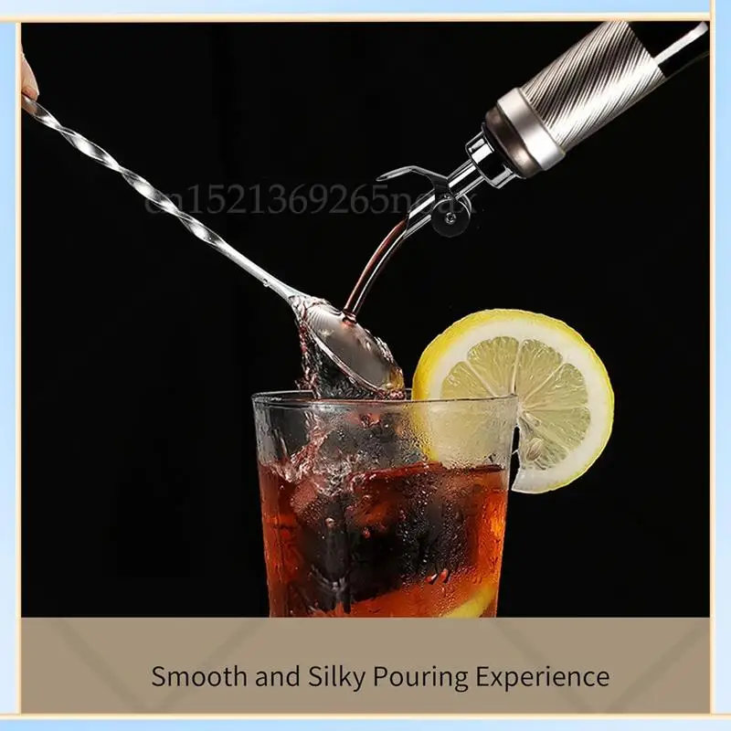 

-SPOR Liquor Pour Spout For Bottles, Hygienic Quick Bottle Pourer With Adapters For Large Neck Bottles, Auto-Open/Close