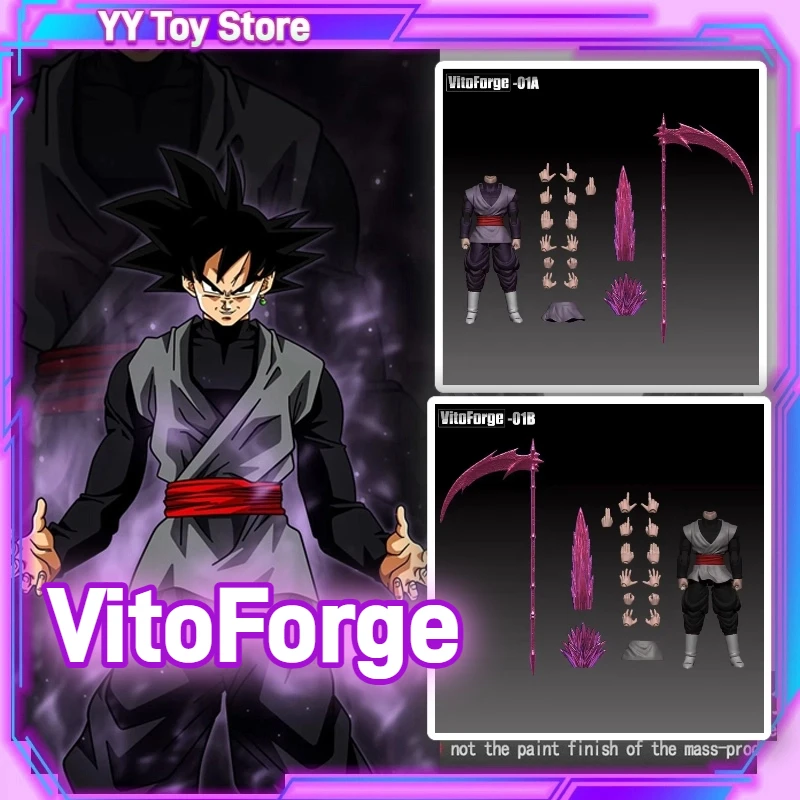 

VitoForge Dragon Ball Z Black Goku Аниме Фигурка Zamasu VF 01A 01B NUT 01A 01B Super Saiyan Модель Коллекция Подарки Игрушки