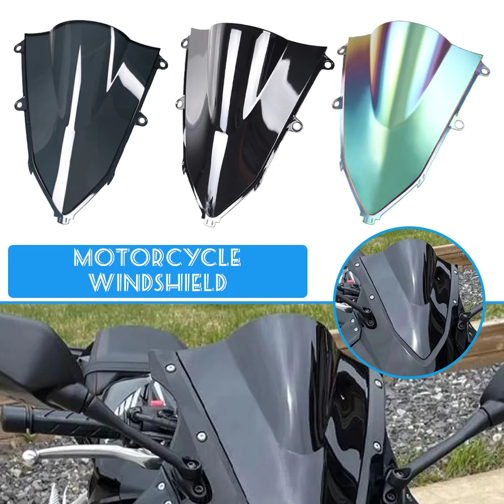 

For HONDA CBR650R CBR 650R CBR650 CBR 650 R 2019 2020 2021 2022 2023 2024 Motorcycle ABS Windshield Fairing Windscreen Screen