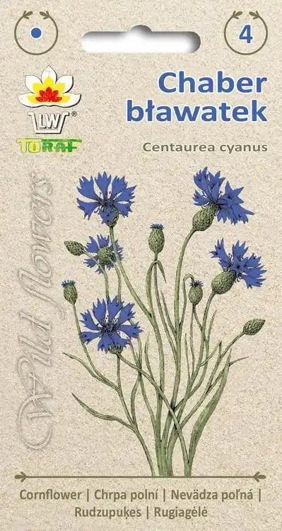 Kornblumensamen, blaue Blüten, blaue Honigpflanze, 2 G